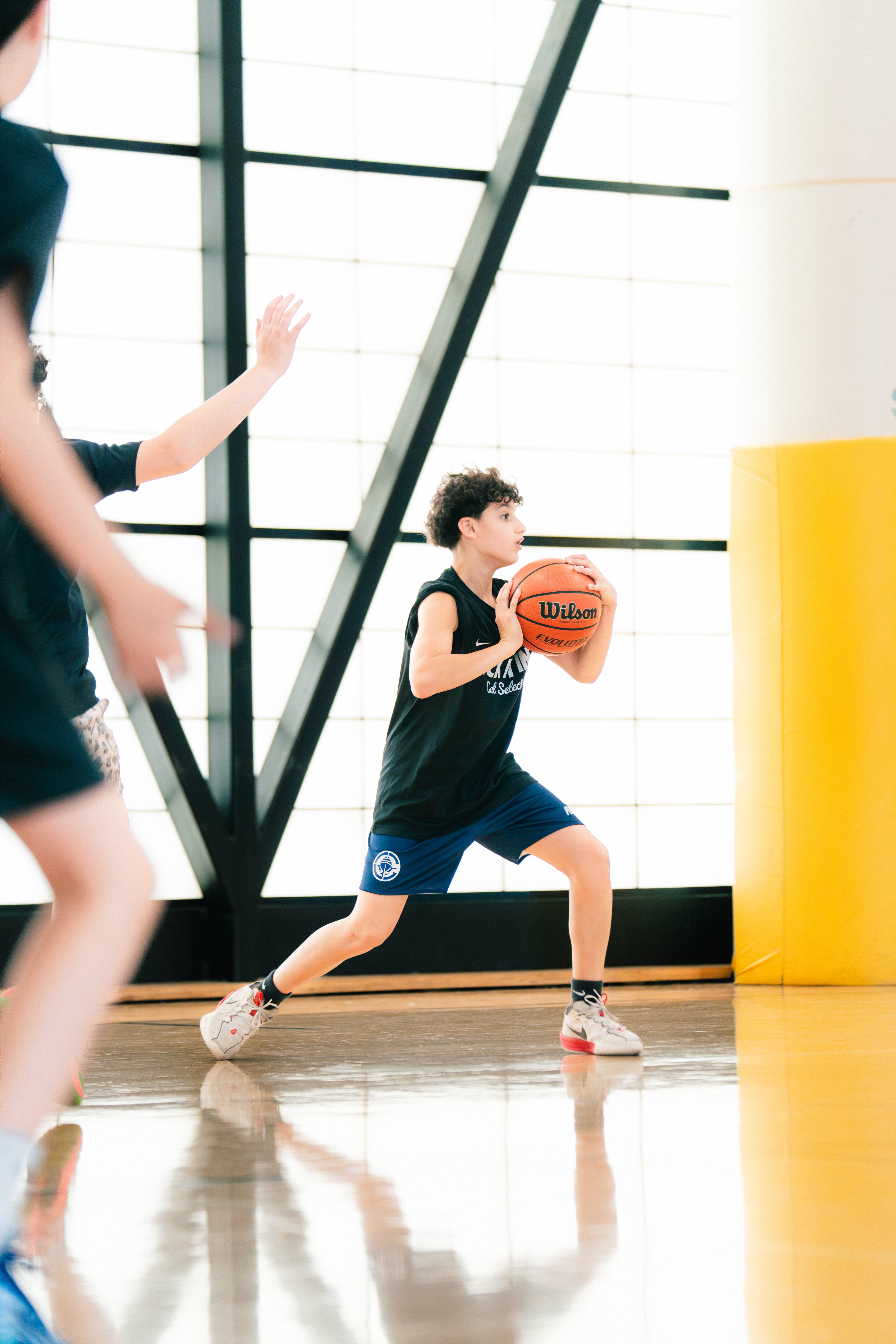 Cal Select Basketball action