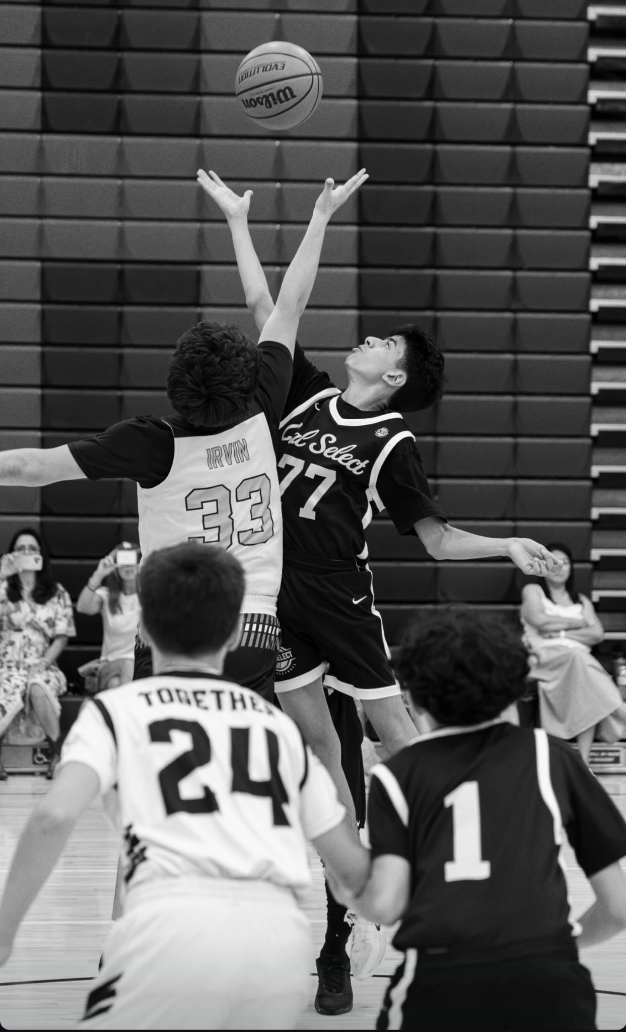 Cal Select Basketball action